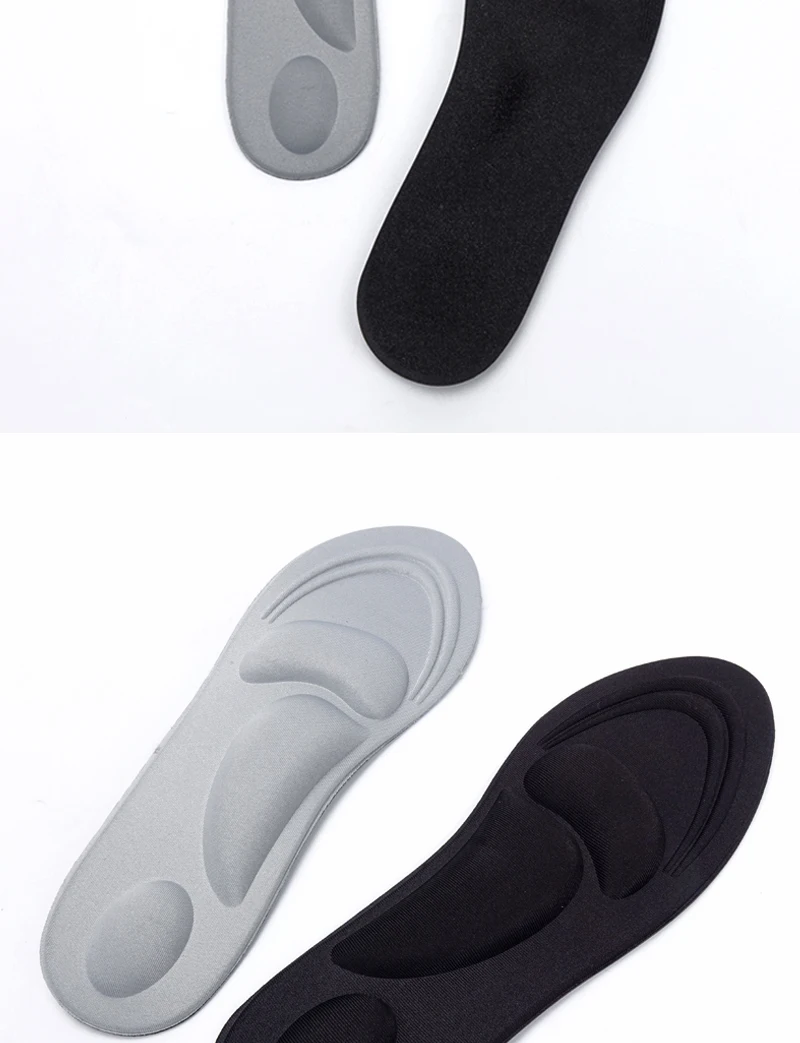 3d Sponge Foam Insoles Sport Shoes Insole Soft Heel Stickers Massage