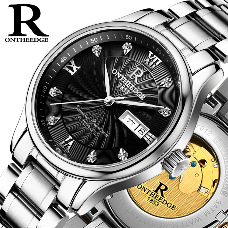 Reloj NTH Watches plateado para hombre con correa de acero Barracuda With  Date - Polar White Automatic