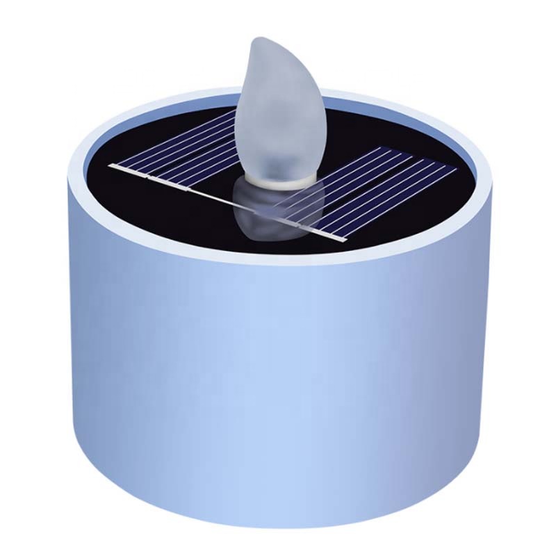 Светодиодный беспламенный фонарь на солнечной батарее имитация Беспламенного мерцающего чайного фонаря уличный садовый романтический декор для свадебной