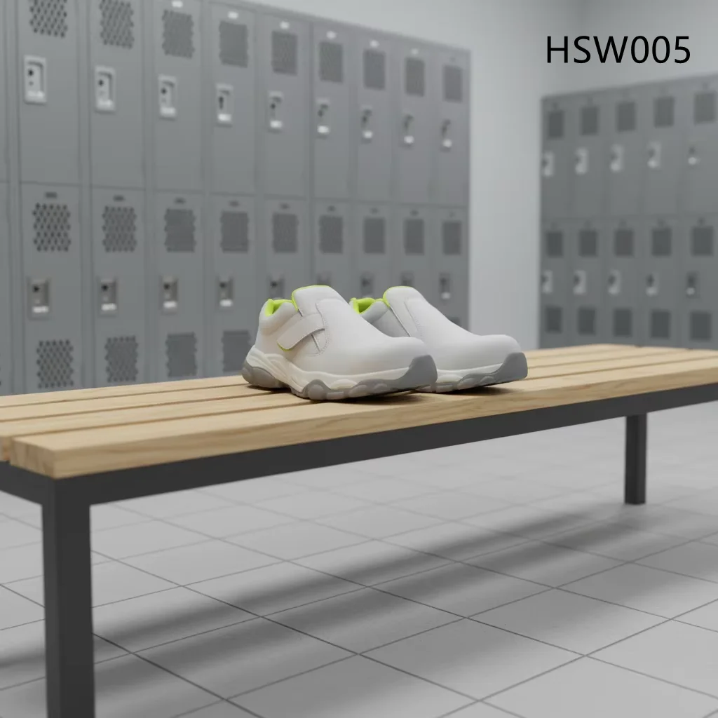 HY,Sterile Workshop Germ-resistant White Safety Shoes with Magic Tape 2026 Hospital ESD Anti-tired New Security Clogs HSW005