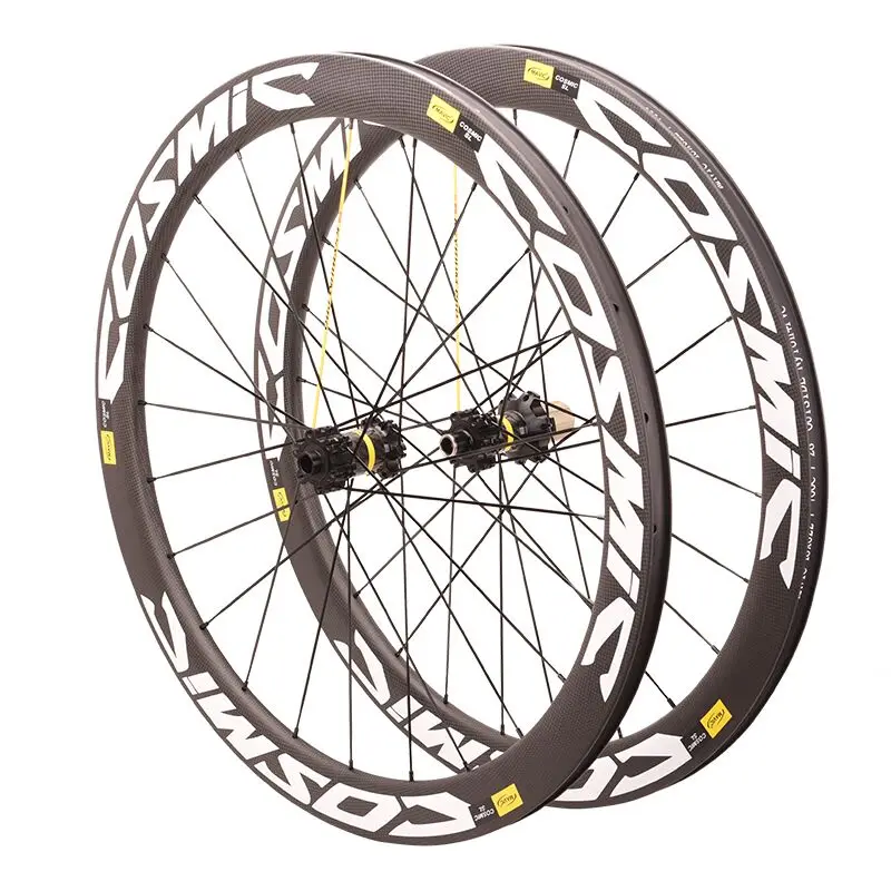 Alibaba.com: 700C COSMIC Carbon Fiber Wheels, tubeless road bike wheels ...
