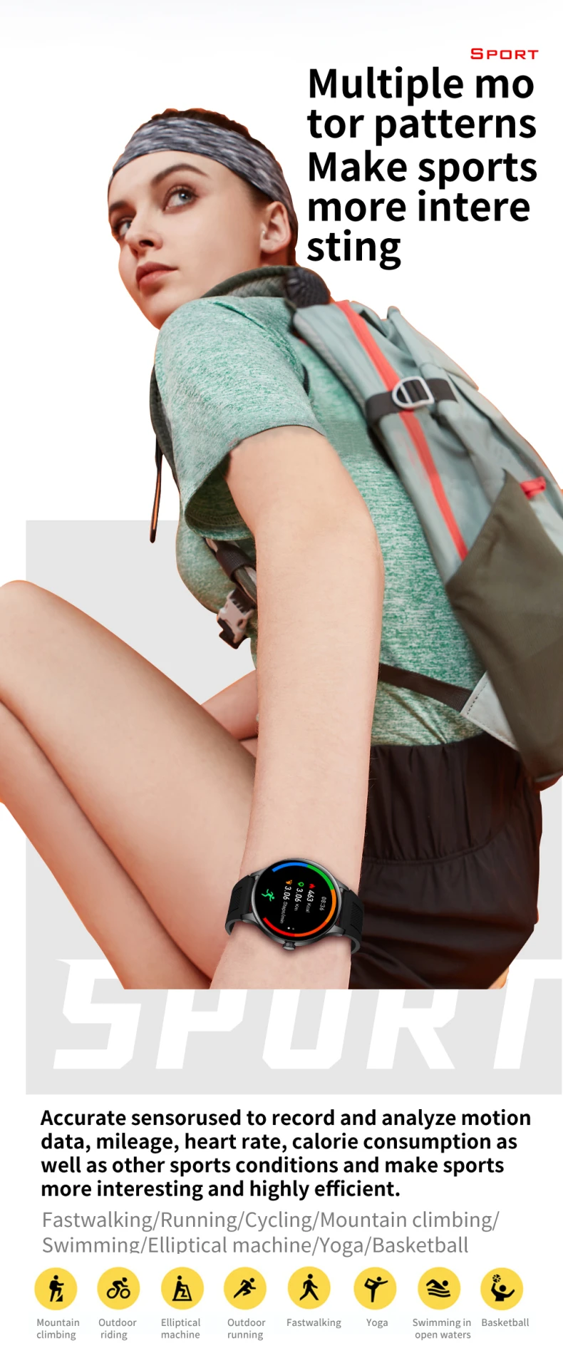 NY20 Smart Bracelet Lightweight Design Fitness Tracker Round Screen IP68 Waterproof Smart Fitness Watch(9).jpg
