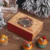Kraft paper christmas wreath