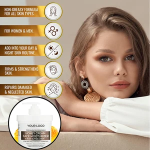 Premium Anti-Aging Face Night Cream Moisturizing Nourishing Hydrating & Beeswax Glycerin Shea Butter Collagen Jojoba Oil