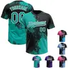 Aqua Green and Balck