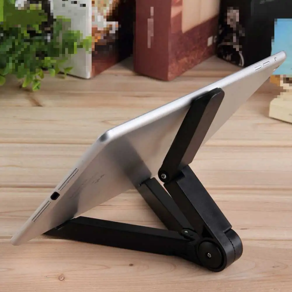 Foldable Phone Tablet Stand Holder Adjustable Desktop Mount Stand Tripod Table Dawdler Desktop Holder