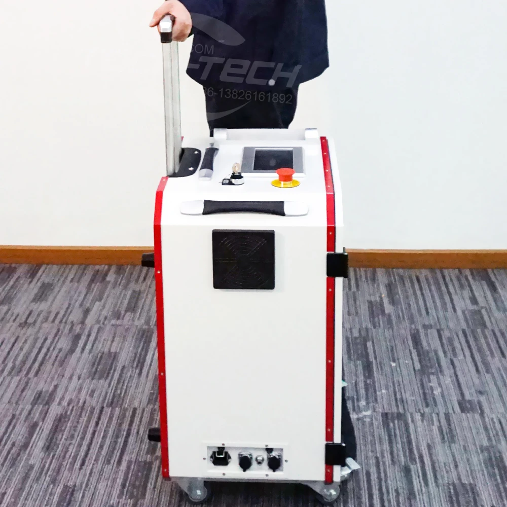 面部清洁门3000瓦头便携式100e焊接硬币更换机diy清洁金属激光清洁