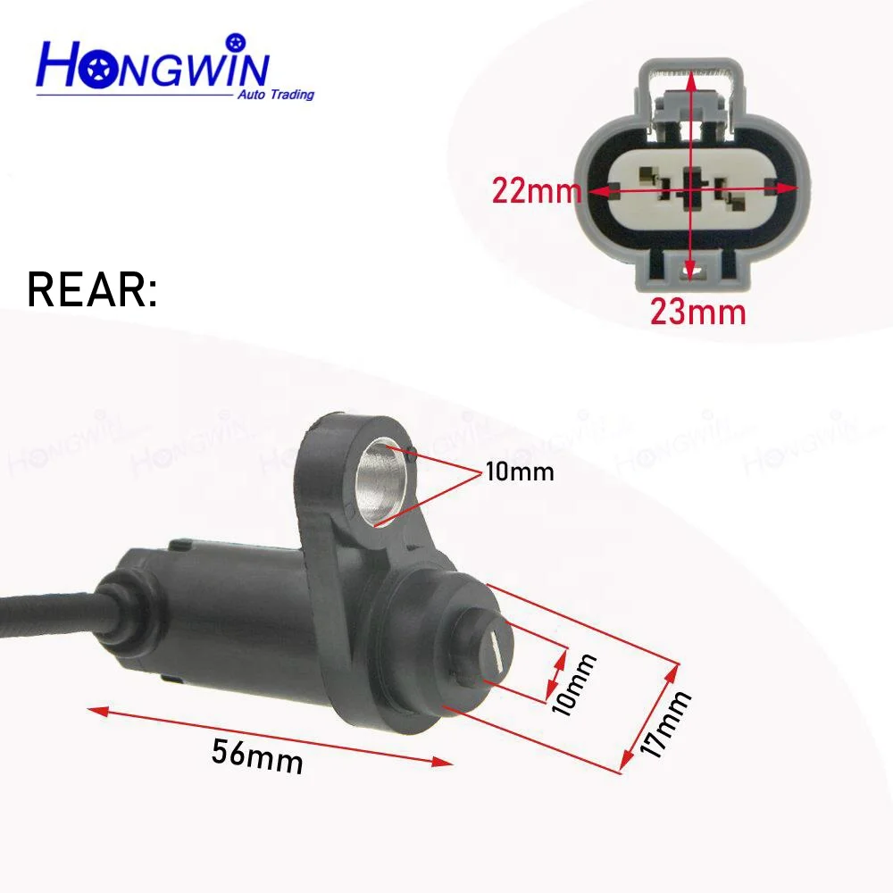 MN102578 Rear Right ABS Wheel Speed Sensor for M-Itsubishi L200