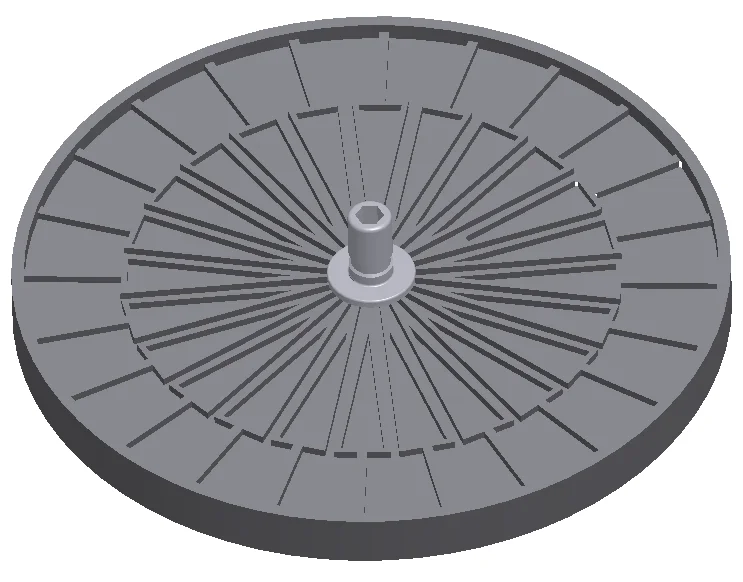 Angle rotor for 10×5ml tubes