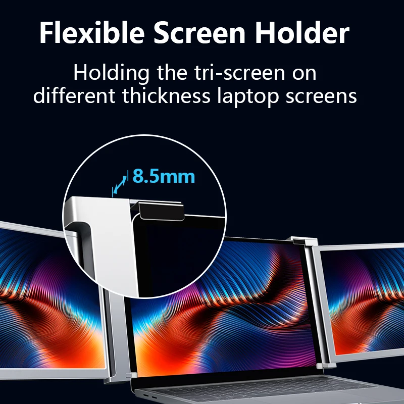 値下げ！ トリプルポータブルモニター [TRI SCREEN P2PRO]