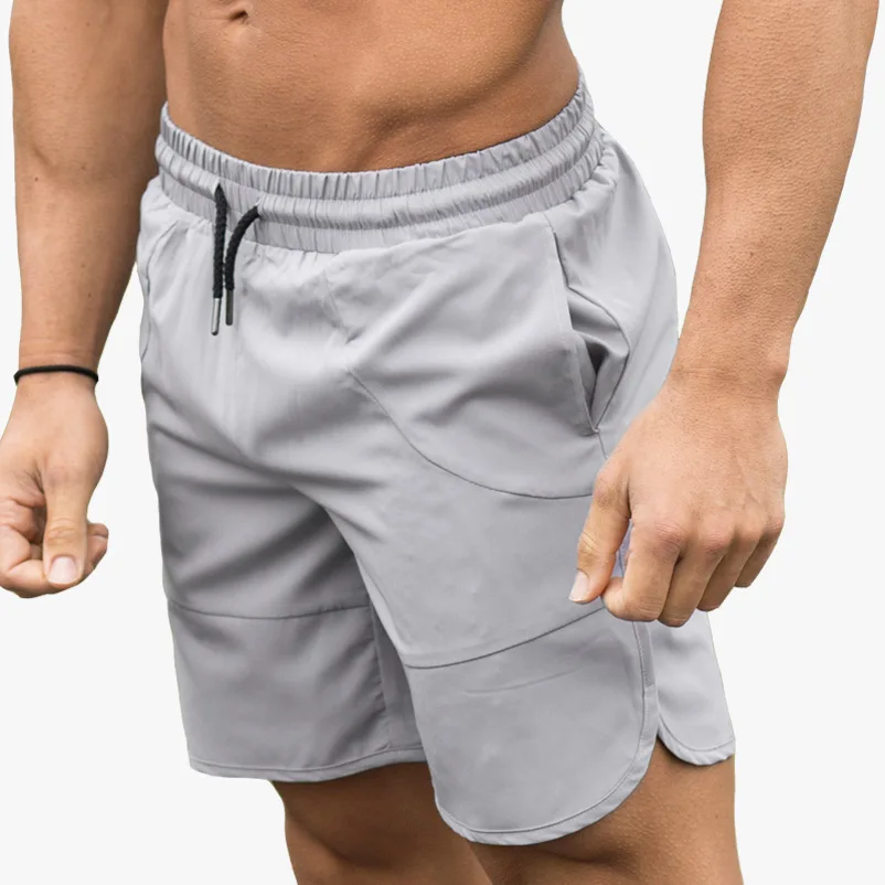 High Quality Cotton Men Fiess Sports Running workout short Pants Men's Casual short beach shorts summer board shorts227_voghion.com