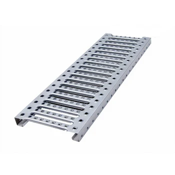 Anti-Slip Anti-Skid Carbon Steel Fish-Eye Perforated Plate Industrial & Workshop Application