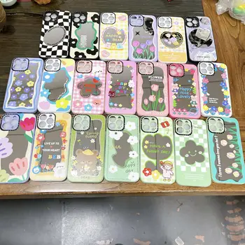 Customizable PU Acrylic Phone Case for iPhone for Samsung Xiaomi-Pattern LOGO Text & Color Painting Durable Mobile Phone Case