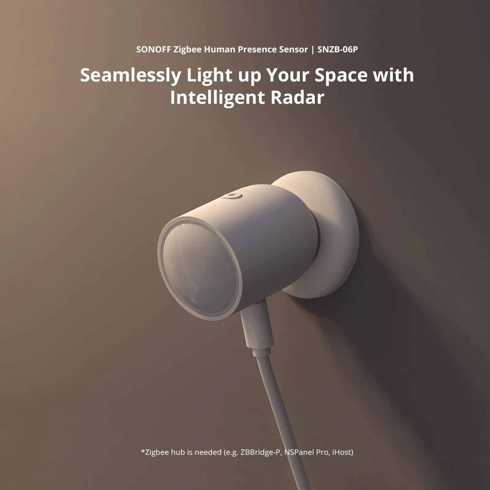 SONOFF SNZB-06P Zigbee Human Presence Sensor | Smart Home Integration ...