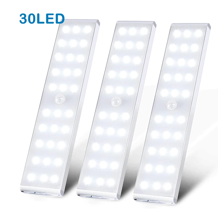 Домашний Китайский светодиодный светильник для шкафа с pir-датчиком автоматический датчик движения