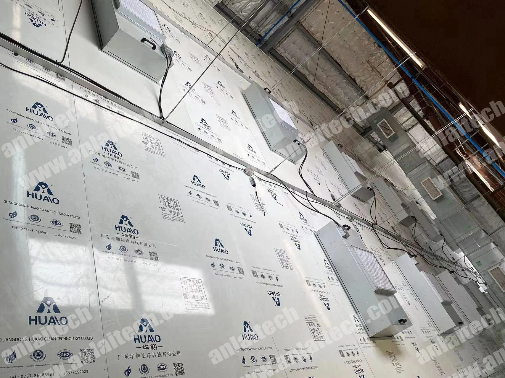 Turnkey Project ISO 7 Modular Factory or LAB Clean Room
