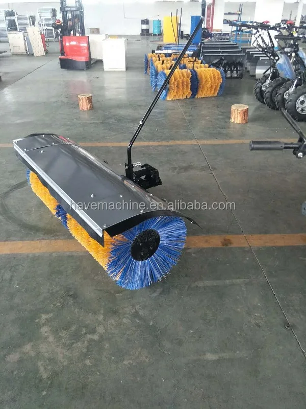 Multifunctional Snow Removal Sweeper With 80cm Working Width Brush Mini Popular Street Sweeper