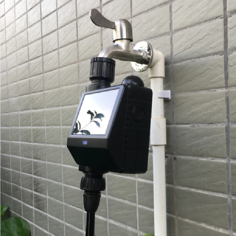 2024  Tuya  Zigbee Digital Water Timer Solar Energy Automatic Intelligent Irrigation Smart Wifi Control Valve