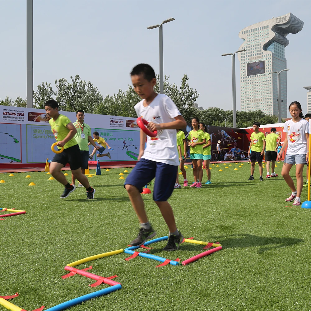 Kids' Athletics Speed Training Set Soft Foam Foot Agility Ladder