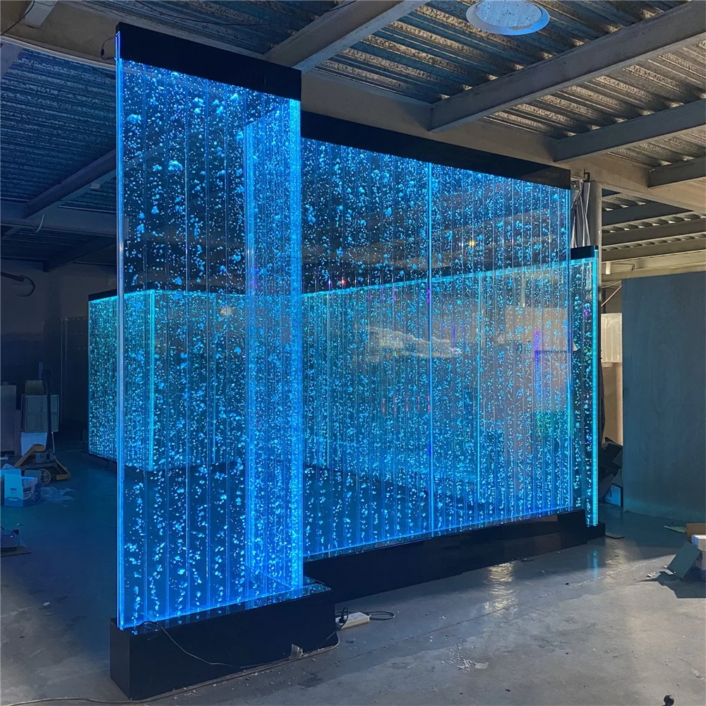 Customized Led Water Bubble Wall New Room Partition Wall High Quality ...