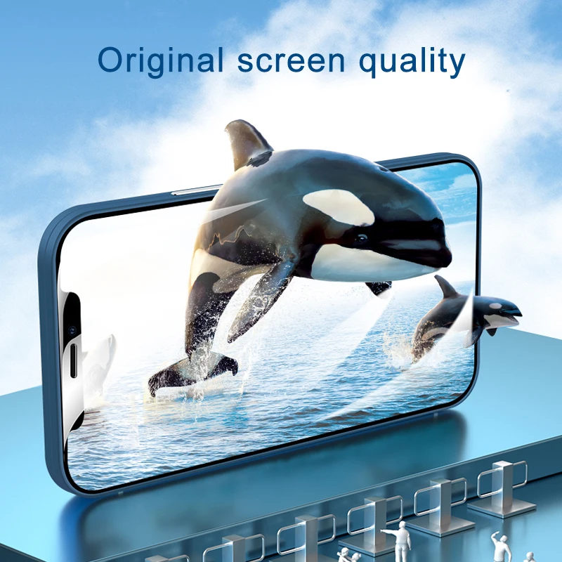 Новый дизайн, чехол для мобильного телефона, закаленное стекло, защита экрана 2 в 1 для Iphone 12 Mini Pro Max 360, ультратонкий