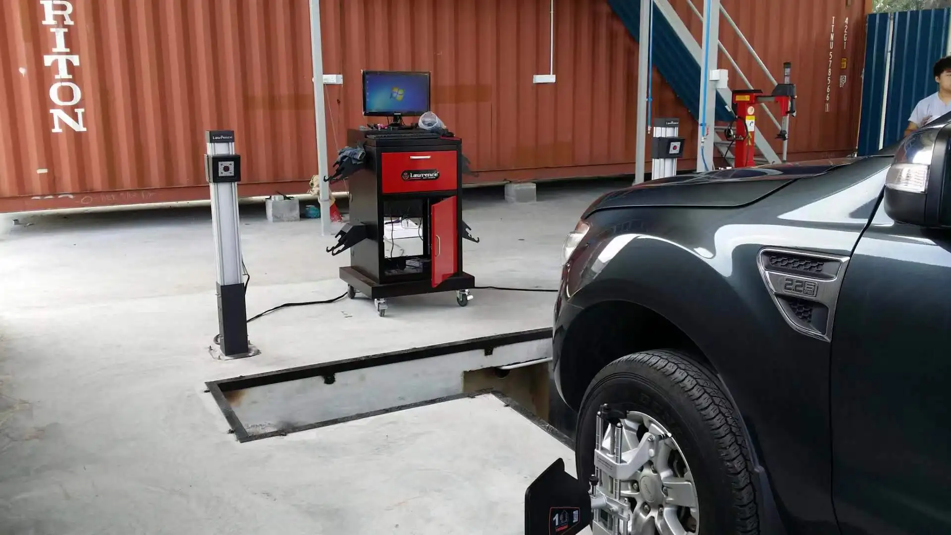High-end Pit Design 3d Wheel Alignment for Alignment Pit Racks