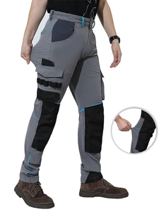 High Quality Breathable Construction Clothing Cargo Trousers Men's Workwear Trousers