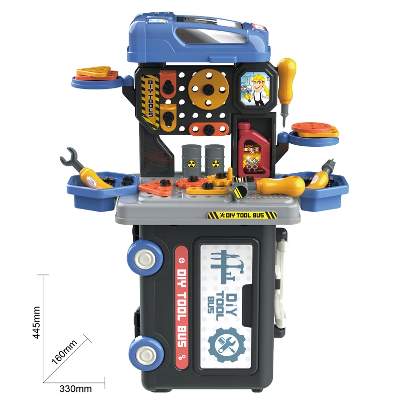 Пластиковый гаечный ключ 3 в 1 Набор отверток игрушки для детей