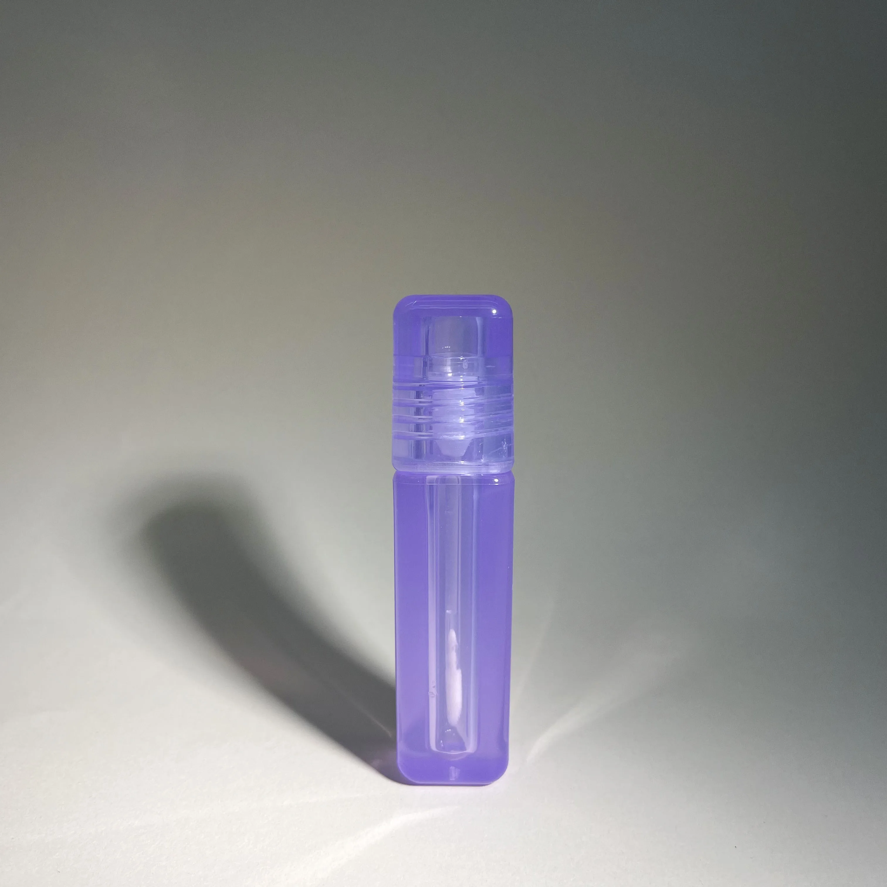 5ml hot sale Clear lip gloss tube Square lip glaze tube can be customized color cosmetics empty bottle