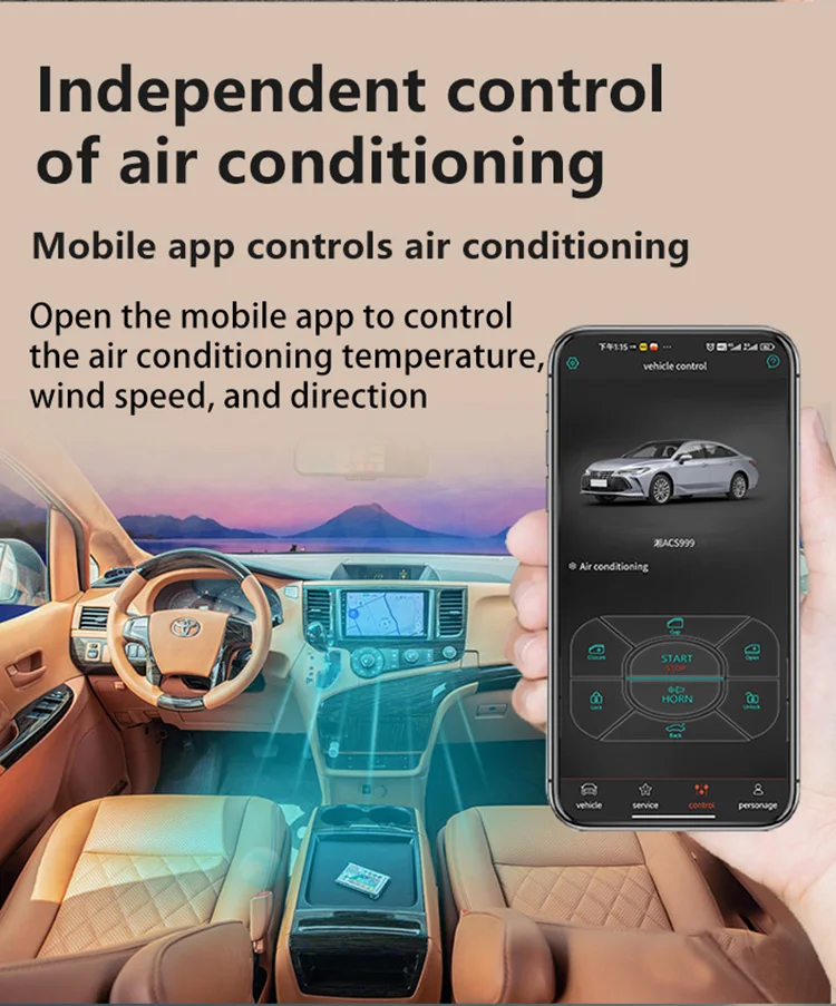 Factory Sales General Motors Alarm System Car Safety Remote Control Launcher