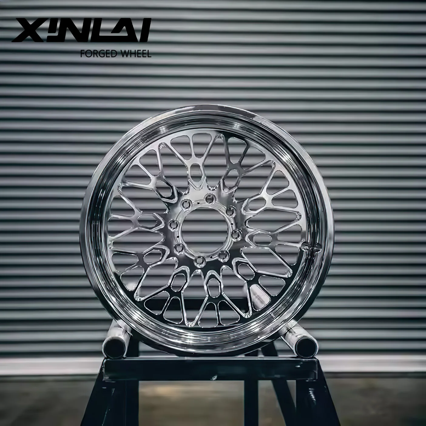 XL Deep Dish Chrome 4x4 Off-road Wheel 17-26 Inch 5x127 5x139.7 6x135 Alloy Forged Pickup Truck Wheels for Toyota Jeep Wrangler - Image 1