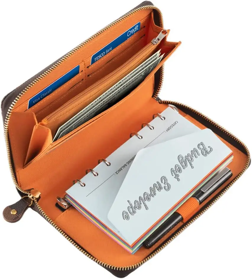 Wholesale Cash Envelope Wallet Budgeting System With 12 Budget