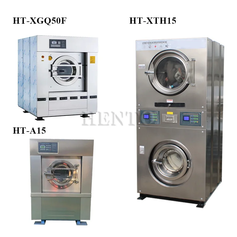 High Efficiency Coin Laundry Washing Machine / Washing Drying Machine / Industrial Washing Machine And Dryer