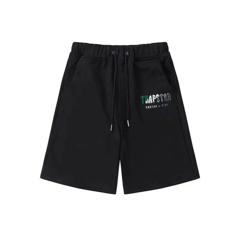 Trapstar Chenille Decoded Short Set - Grey/green - Buy Trapstar Shorts ...