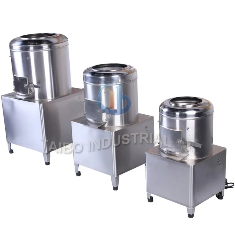 Полностью автоматическая небольшая Коммерческая Машина для чистки картофеля, электрическая машина для чистки