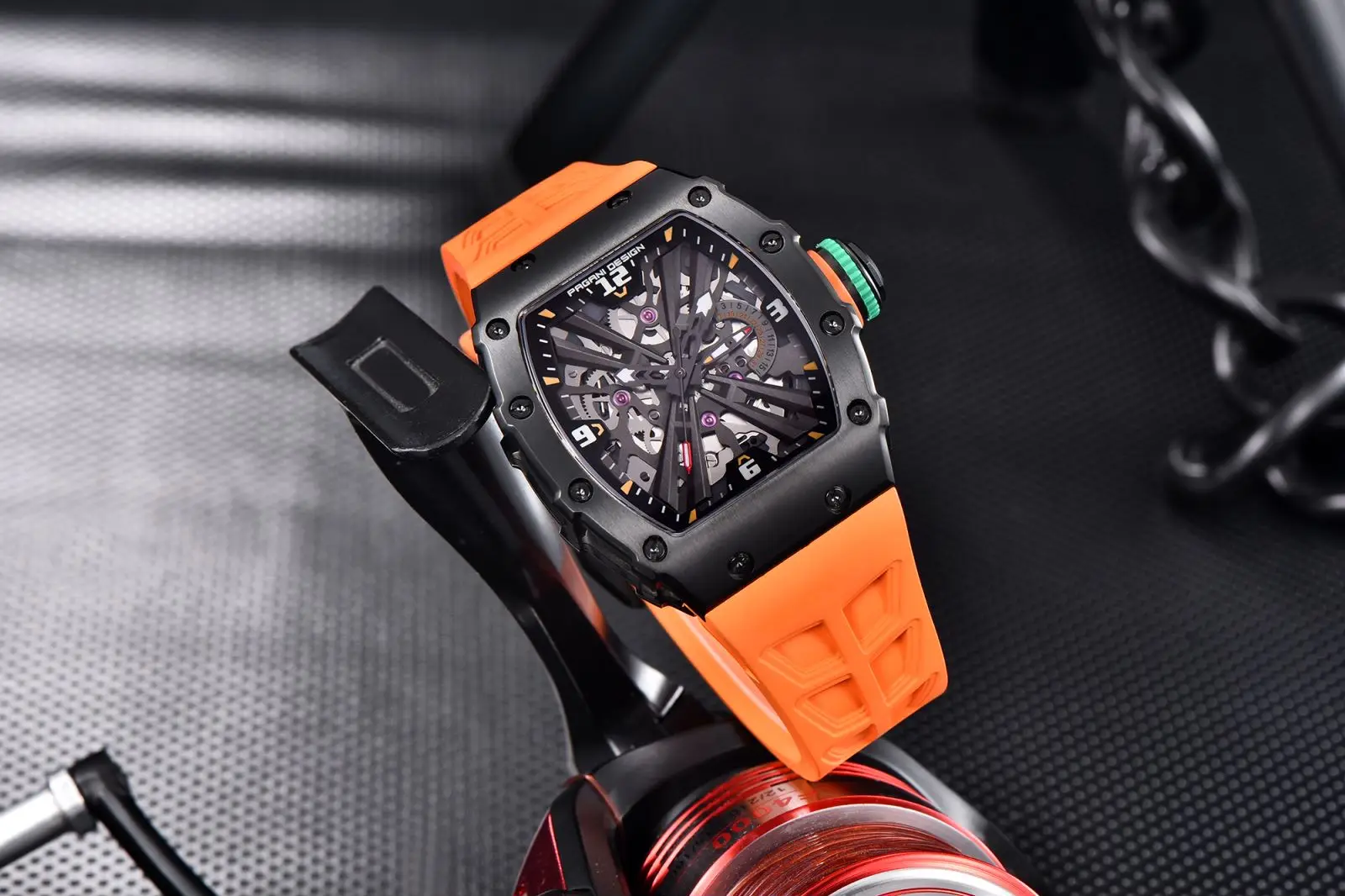 PAGANI DESIGN 1738 Japan VH65 Sapphire Glass Watch