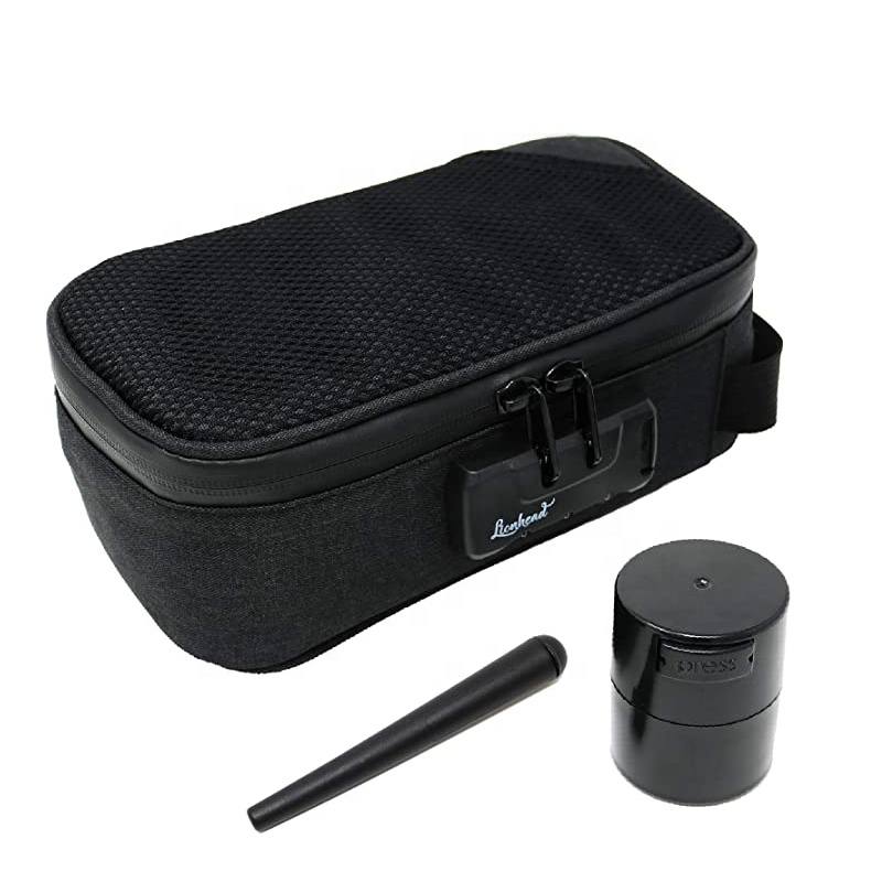 
Сорняков чехол настраиваемый сумки углеродного волокна тайник запах мешок запах доказательство сумка с замком 