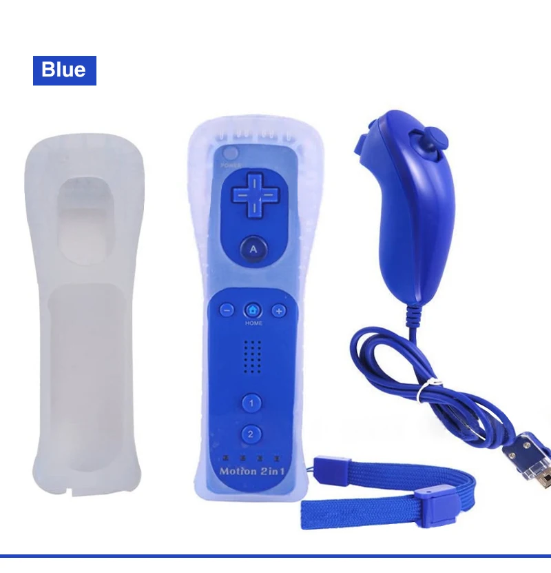 Source Blue Usb Joystick Mando Adapter Nunchuck Controles De Para Manette Remote Controller for Nintendo Wii on m.alibaba.com