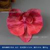 Silk orchid flowers, bright red