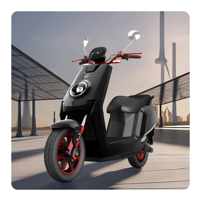 Wholesale High Power 2000W 60V 20AH Electric Scooter Motorcycle Hydraulic Front Fork Steel Frame Lead Acid Battery Electronic