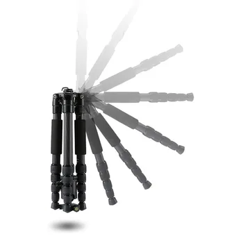 Triopo Photography Portable Phone Mobile Camera Carbon Fiber 360 Tripod Leg with Ball Head Titktok Tripod detail image