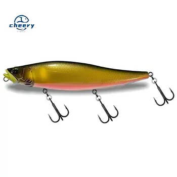 CHEERY Artificial Hard Bait Lure Stainless Steel Wire Floating Pencil 22cm 130g 16 Colors Fishing Golden Eye Bass Peacock – Pencil – view 2