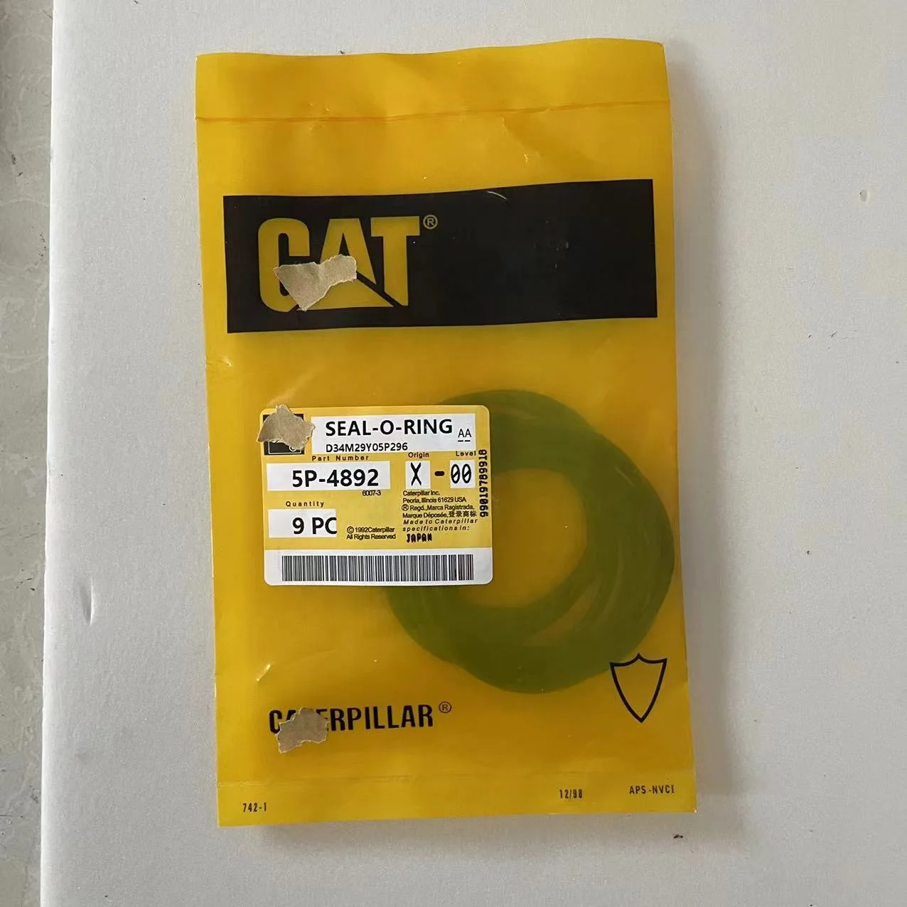 Sealing Ring O-Rings for CATERPILLAR Construction Machinery