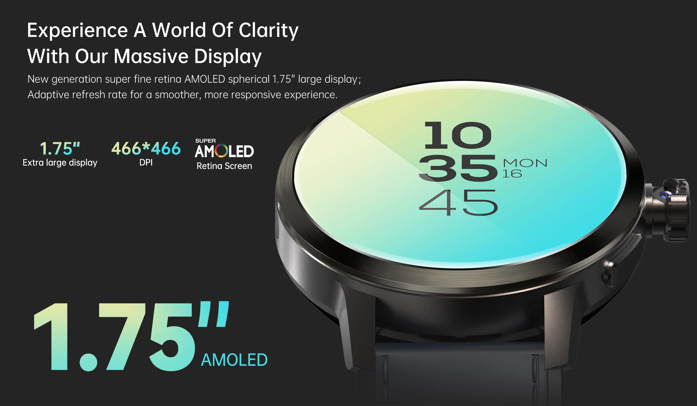 All-Day Android Smart Watch Smartwatch Continuous Blood Oxygen