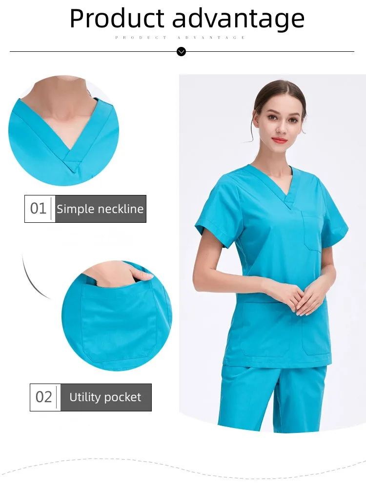 Medical Nursing Scrubs Manufacturers Nurse Uniform Hospital Uniforms
