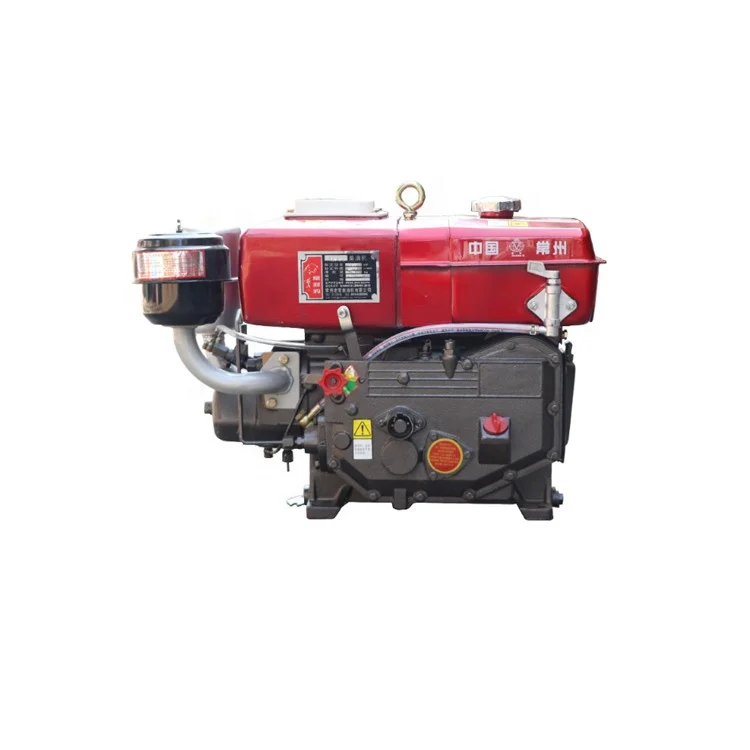 High Quality Single Cylinder Diesel Engine 20HP 4 Stroke Electric Start Gearbox Agriculture Machinery Both 10HP