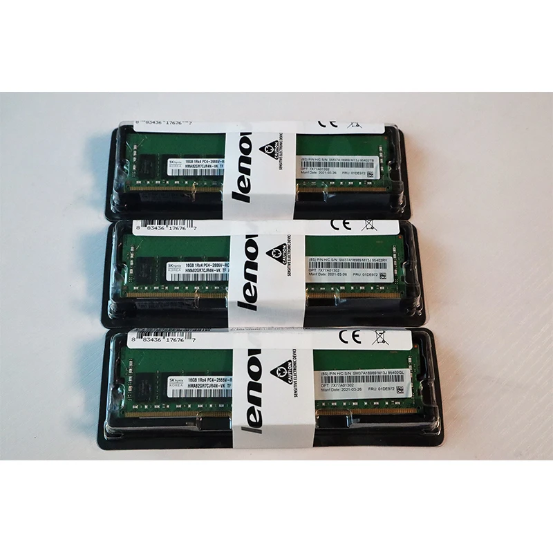 Server Ram lenovo 64G 2Rx4 2666MHz Memory Ram Ddr4 64GB for SR650V2 SR650V3 SR630V2 SR630V3