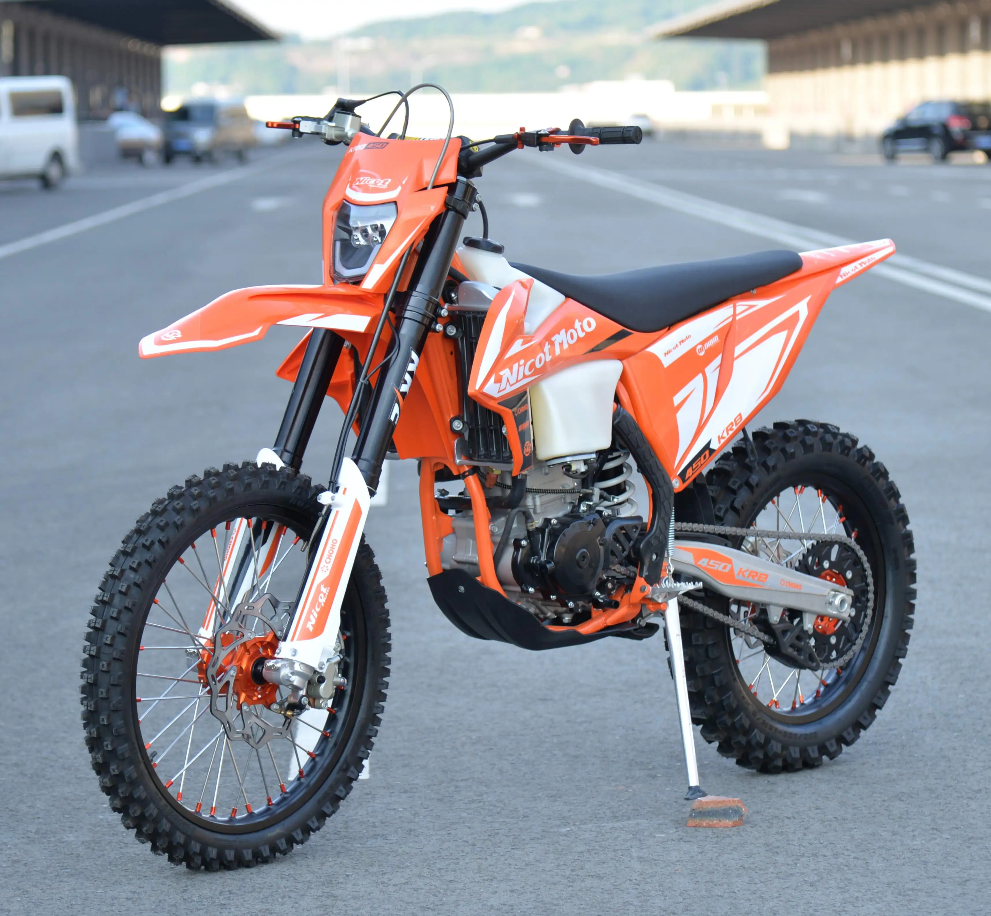 Alibaba.com: NICOT KF450NU Dirt Bike, 450cc ZS194MQ Engine