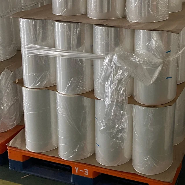 Food Grade 15 Micron Single Wound Polyolefin POF Shrink Film Moisture-Proof Soft Packaging for Manual/Automatic Plastic Film
