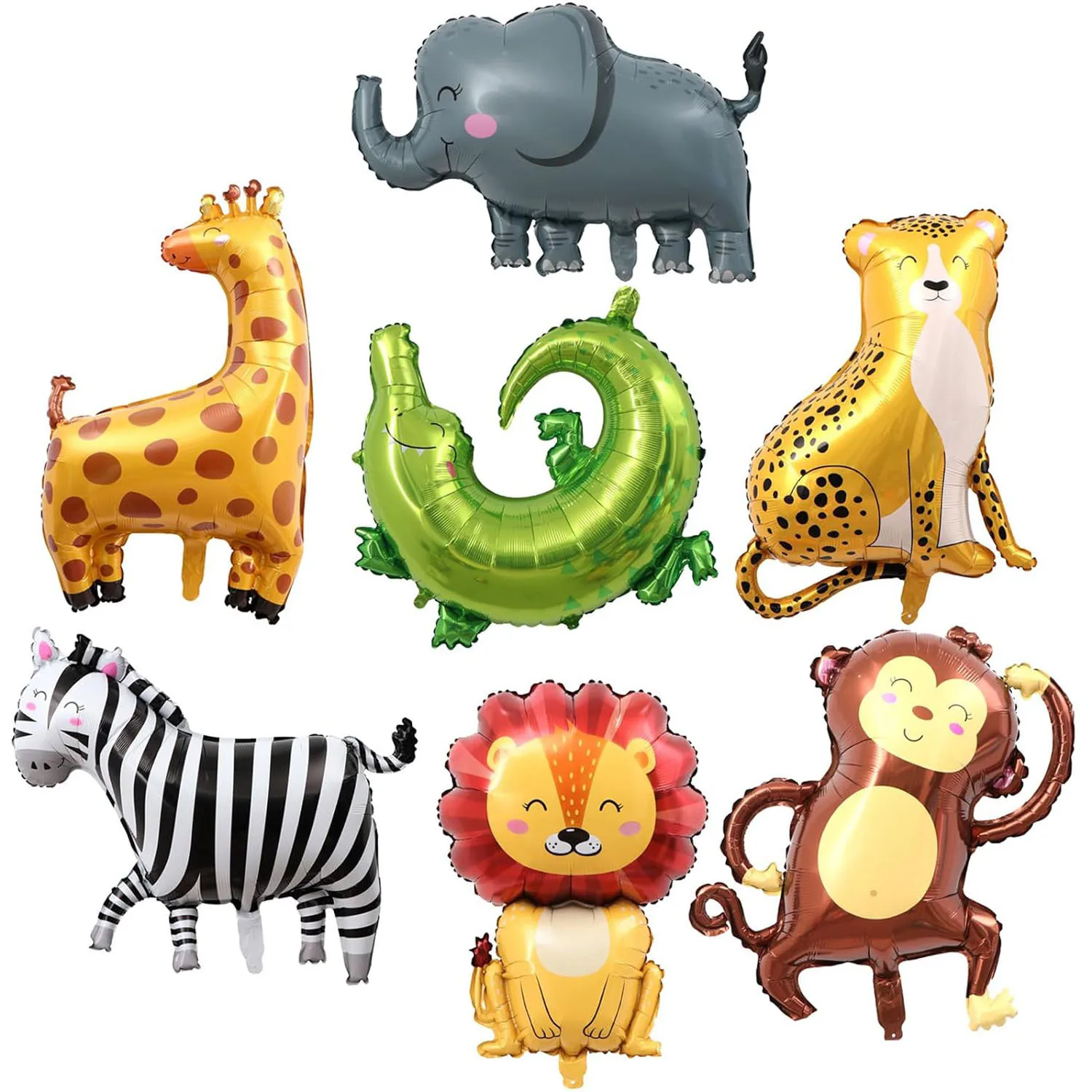 New Inflatable Party Decoration Cartoon Smile Aluminum Custom Animal 